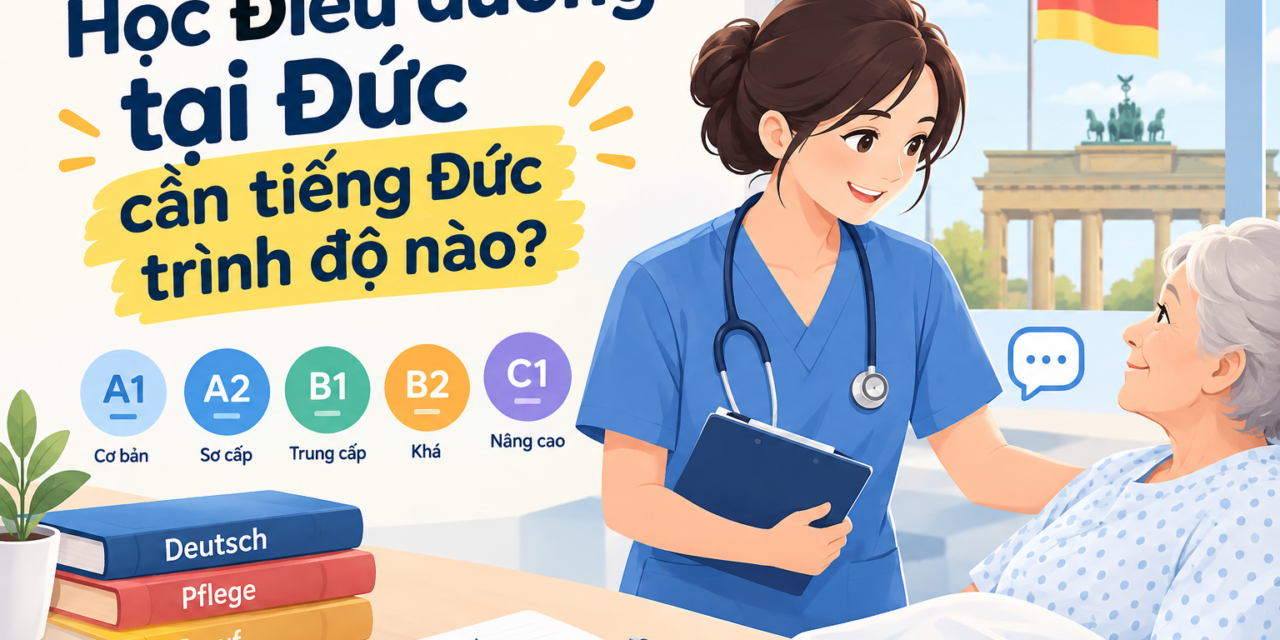 Học Điều dưỡng tại Đức cần tiếng Đức trình độ nào?